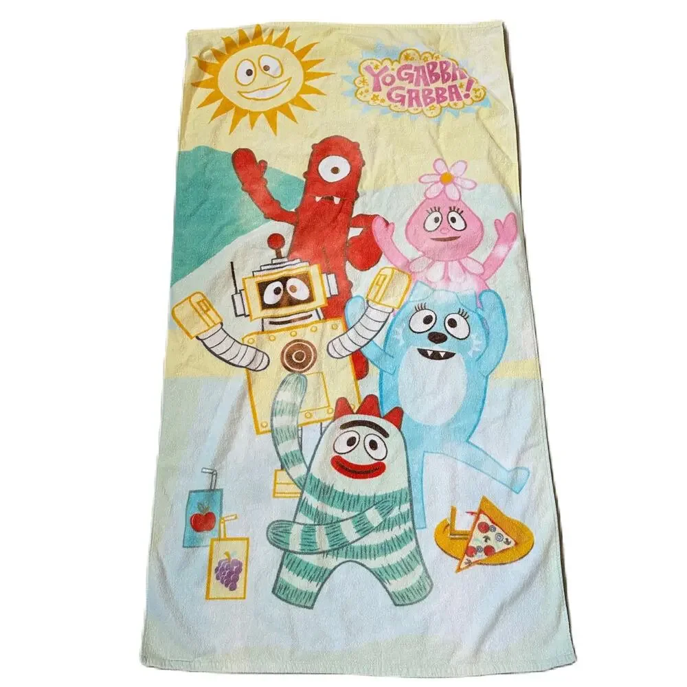 Yo Gabba Gabba Beach Towel